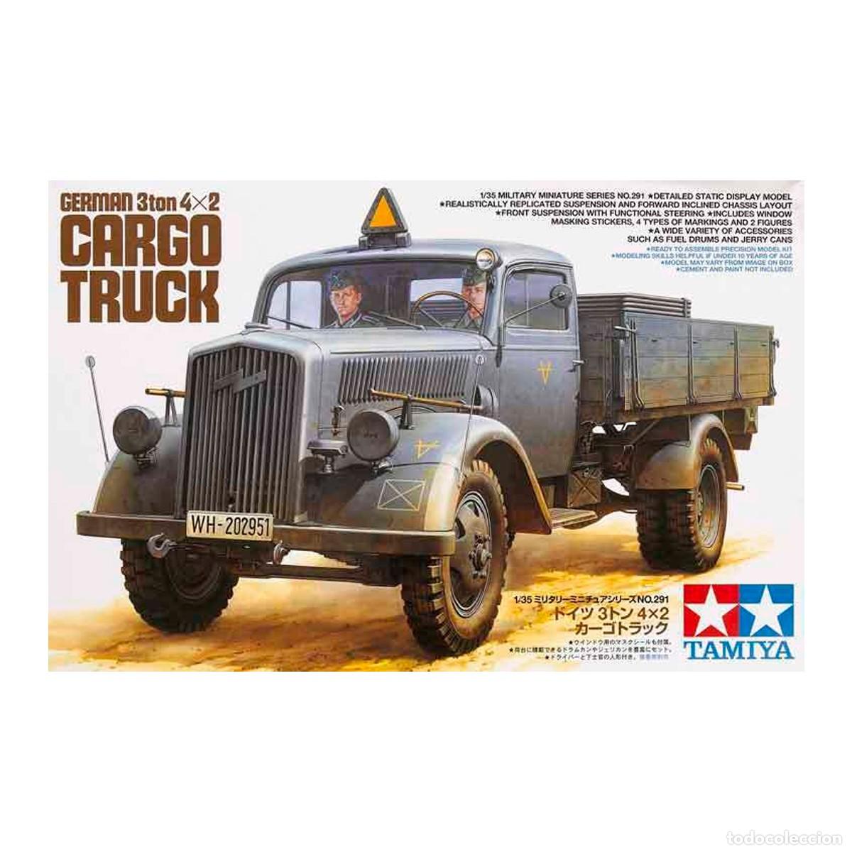 Maquetas: Maqueta Tamiya Escala 1/35 German 3ton 4&times;2 Cargo Truck