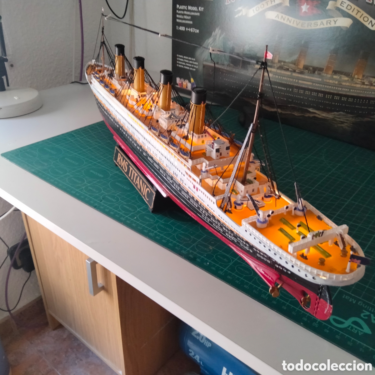 Maquetas: Titanic revell escala 1:400 - Foto 3