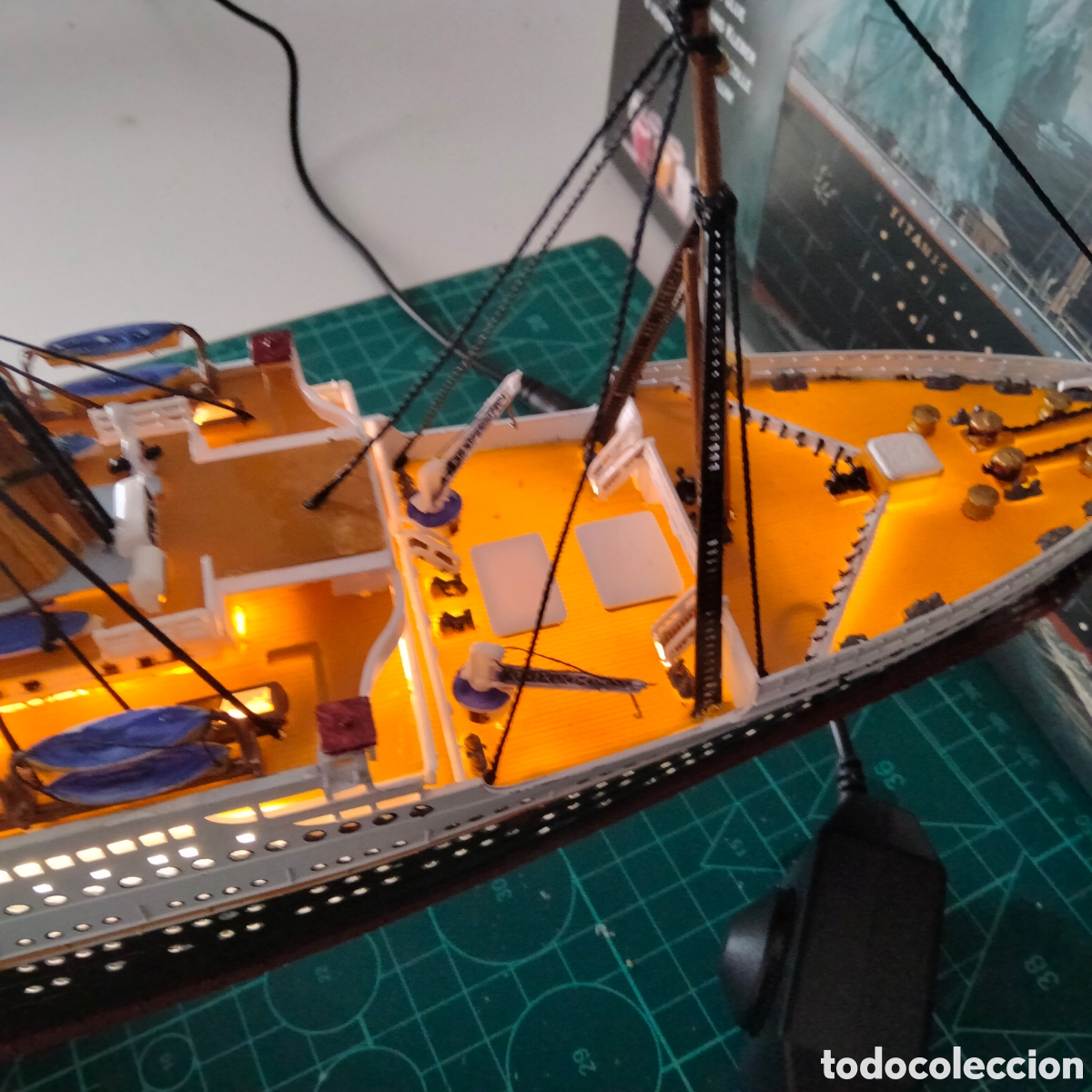Maquetas: Titanic revell escala 1:400 - Foto 5