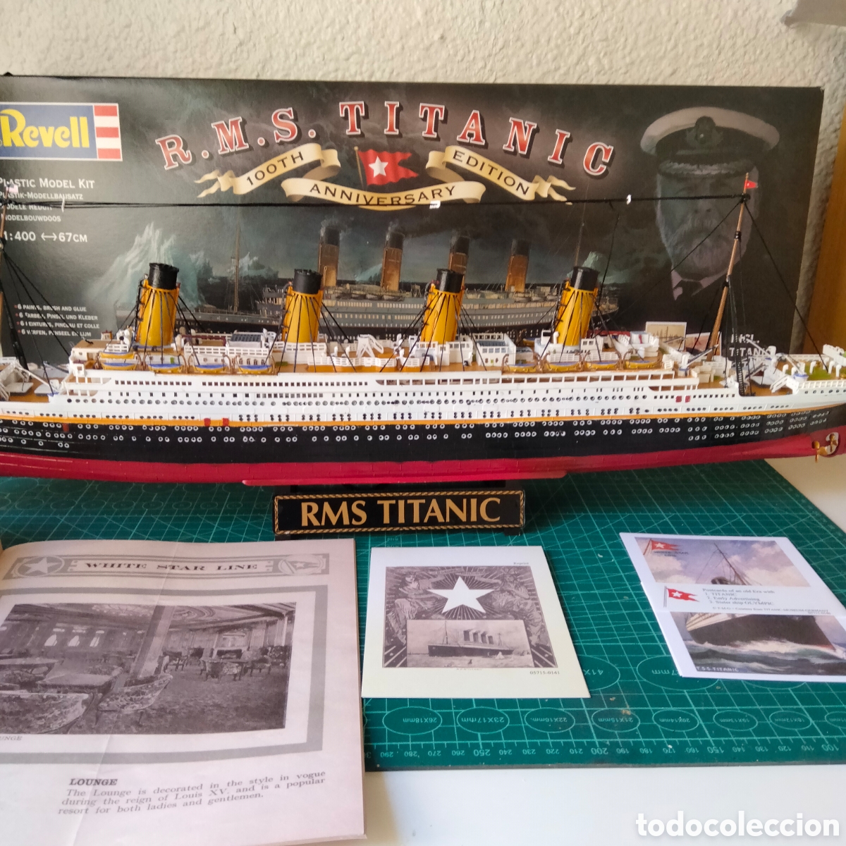 Maquetas: Titanic revell escala 1:400 - Foto 8