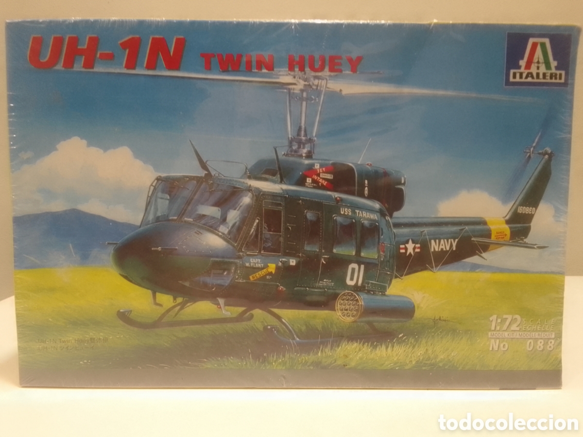 Maquetas: Maqueta helic&oacute;ptero UH - 1 N TWIN HUEY.