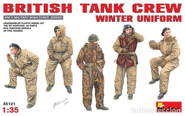Maquetas: MINIART - British Tank CREW. Winter Uniform 1/35 35121
