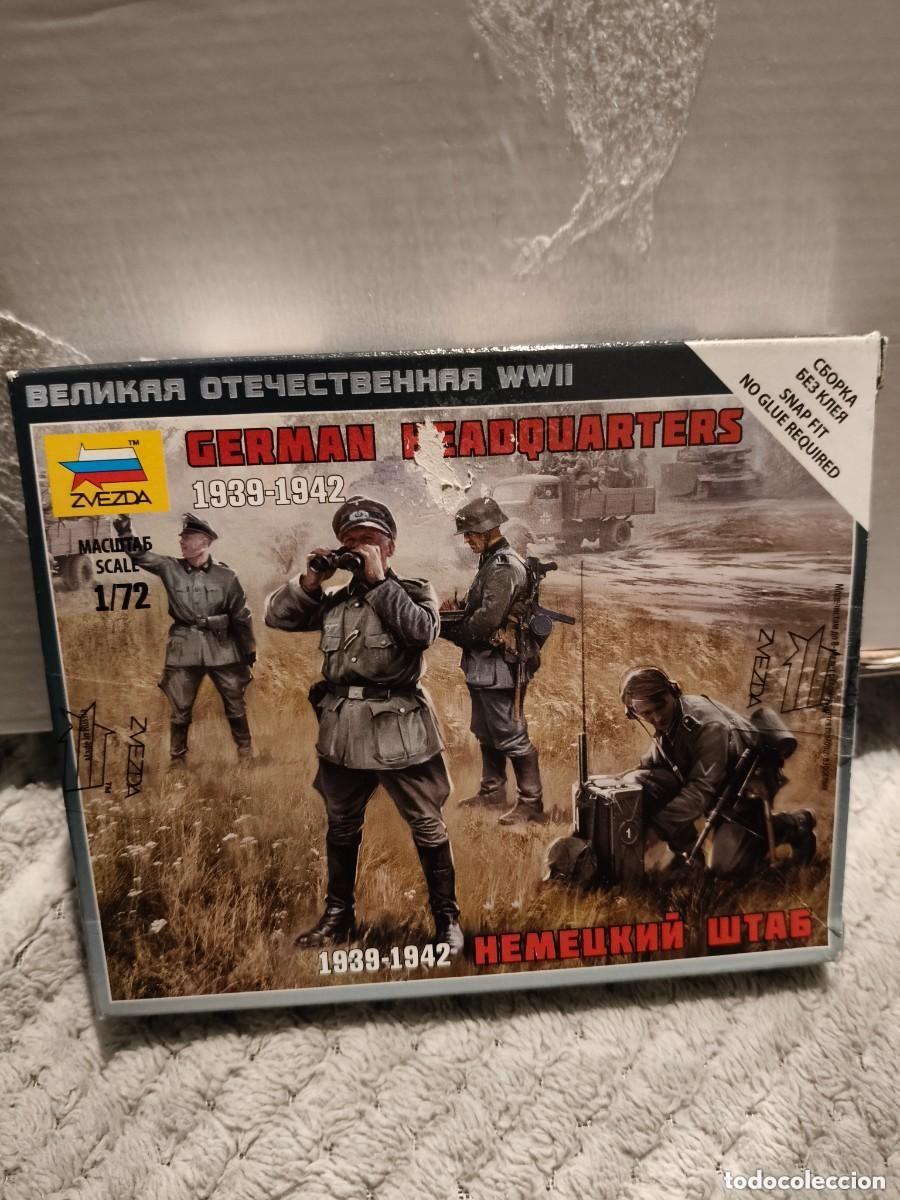 Macchiette: Maqueta ZVEZDA Zvezda 1/72 German Infantry 1939-1942