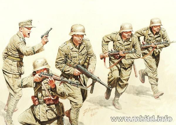 Maquetas: MASTER BOX - German Infantry Zum STURM! Vorwarts 1/35 MB 3593