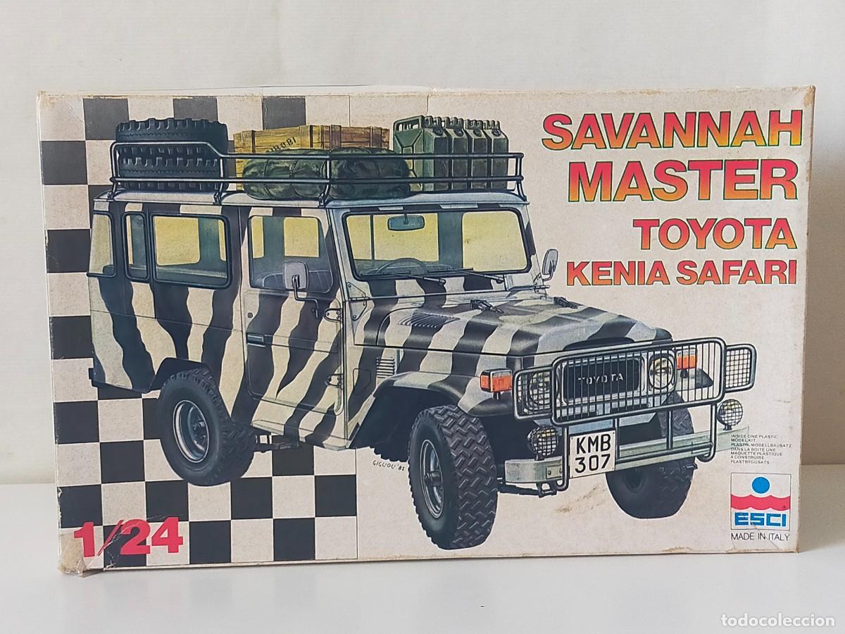 Maquetas: ESCI. Escala 1/24 - Savannah Master TOYOTA KENIA SAFARI Ref 3030 - Made in Italy.
