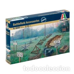 Maquetas: Maqueta Italeri Accesorios de diorama Battlefield Accessories (WWII) Escala 1:72