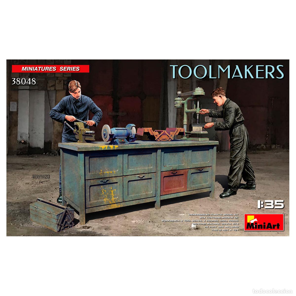 Maquetas: Maqueta Miniart Escala 1/35 Toolmakers
