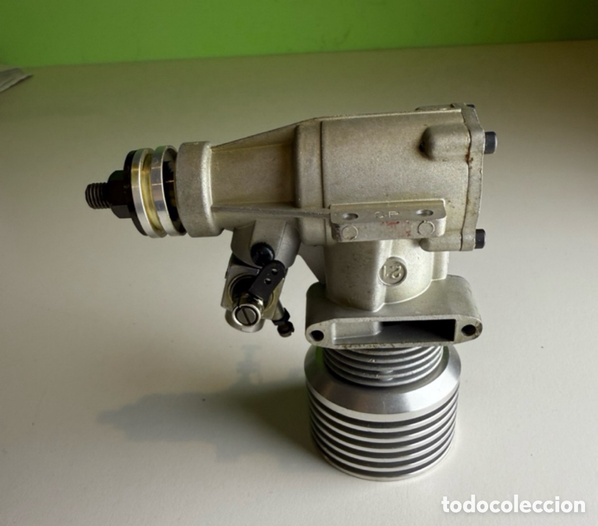 Maquetas: Antiguo Motor Aeromodelismo OS Engines Avi&oacute;n Radio Control Nitro