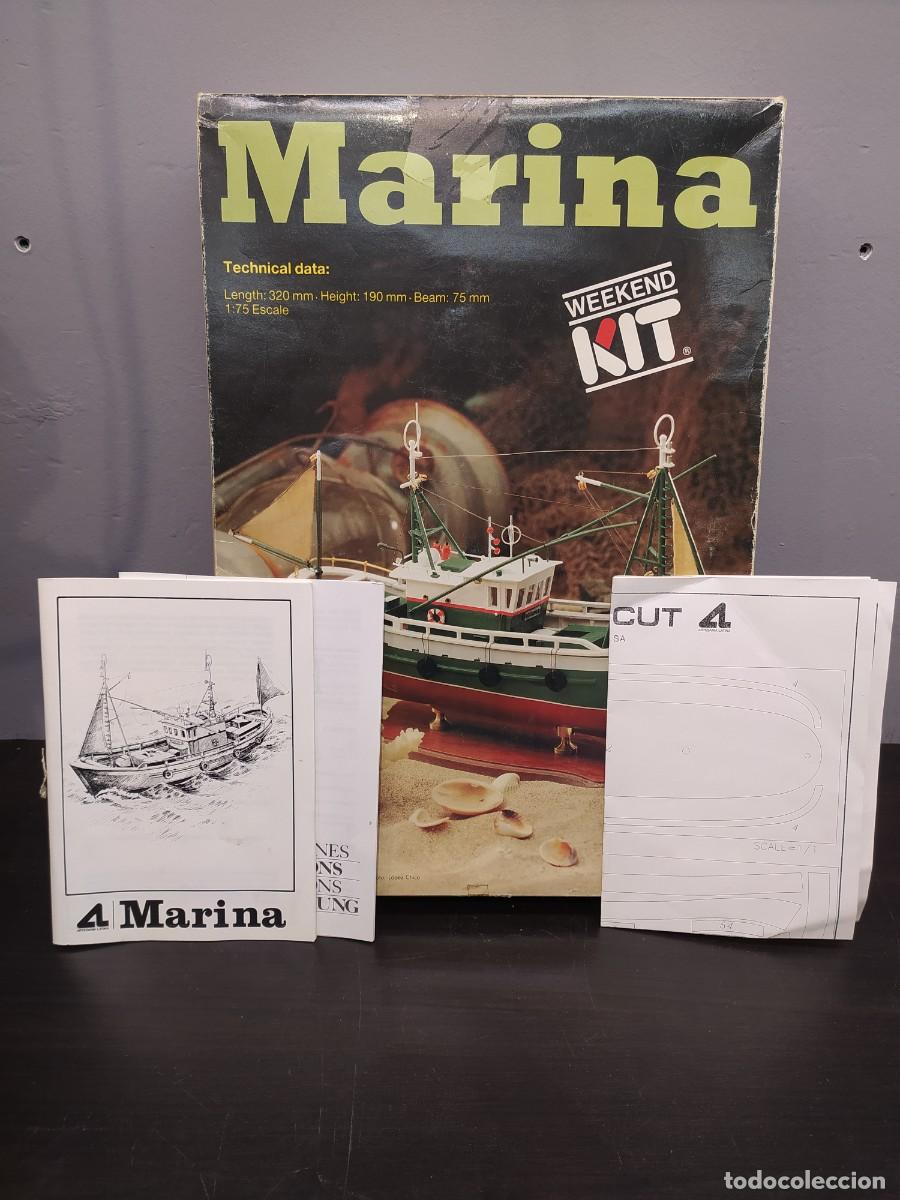 Maquetas: ARTESANIA LATINA MARINA PLANOS CAJA VACIA-MODELISMO NAVAL,INSTRUCCIONES BARCO-