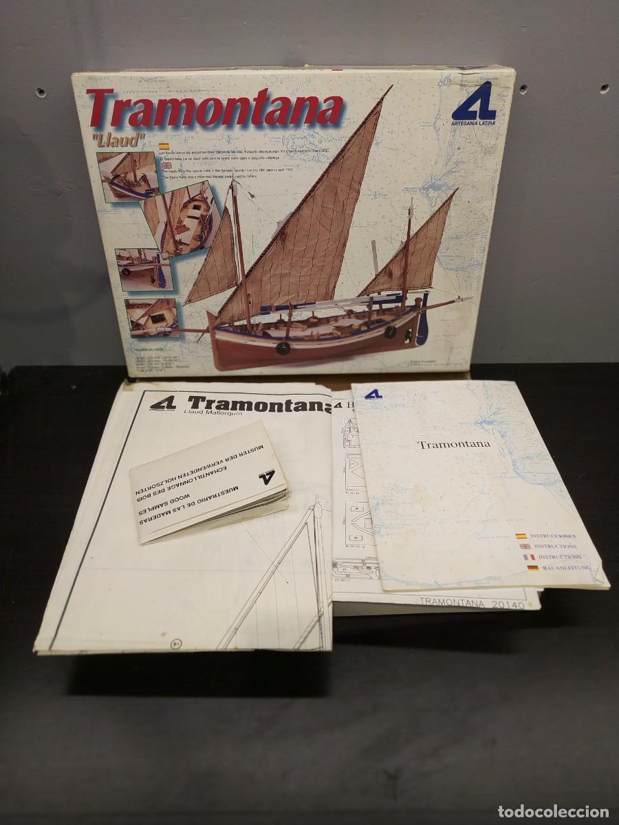 Maquetas: ARTESANIA LATINA TRAMONTANA PLANOS CAJA VACIA-MODELISMO NAVAL,INSTRUCCIONES BARCO-