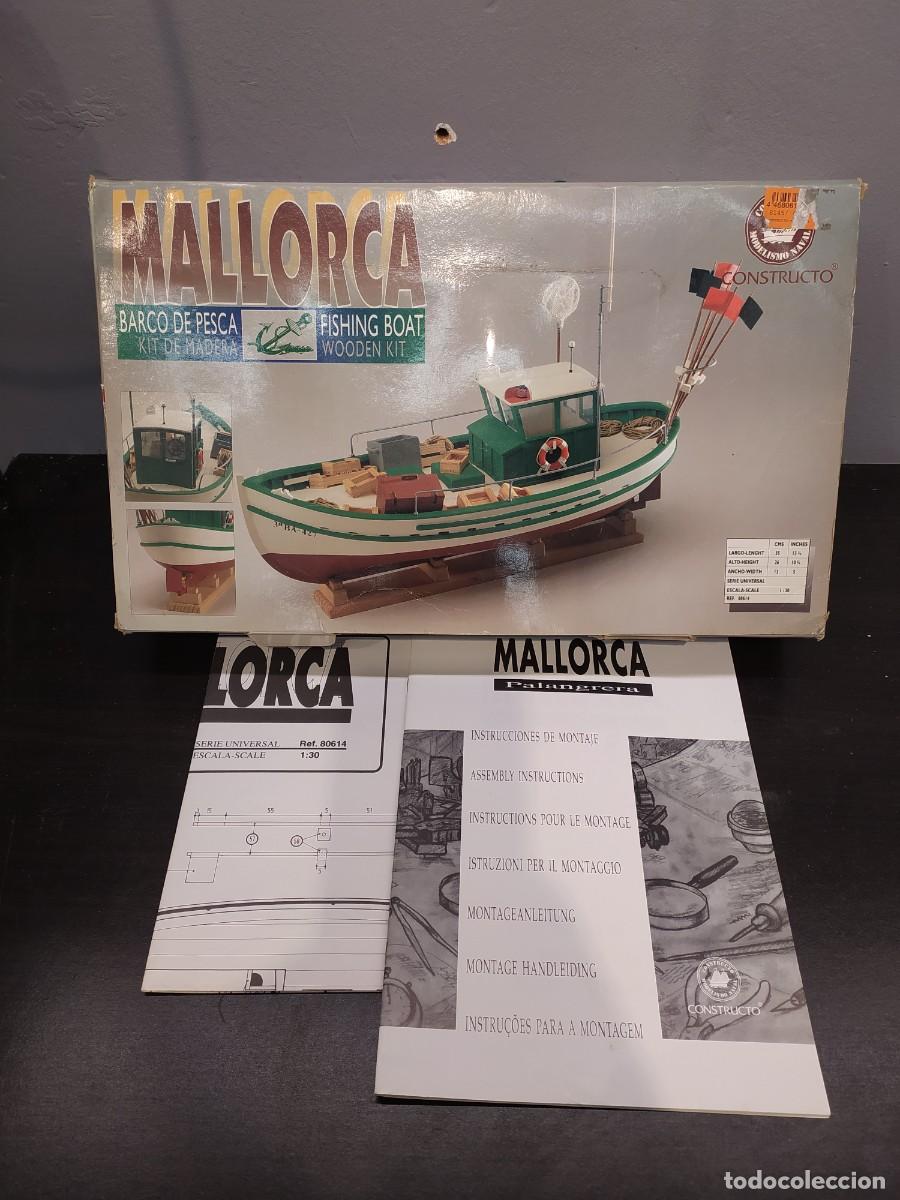 Maquetas: CONSTRUCTO MALLORCA PLANOS CAJA VACIA-MODELISMO NAVAL,INSTRUCCIONES BARCO-