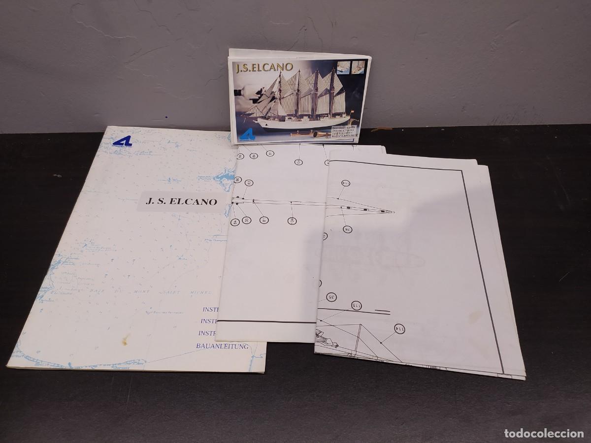 Maquetas: ARTESANIA LATINA J.S. EL CANO PLANOS MODELISMO NAVAL BARCO-