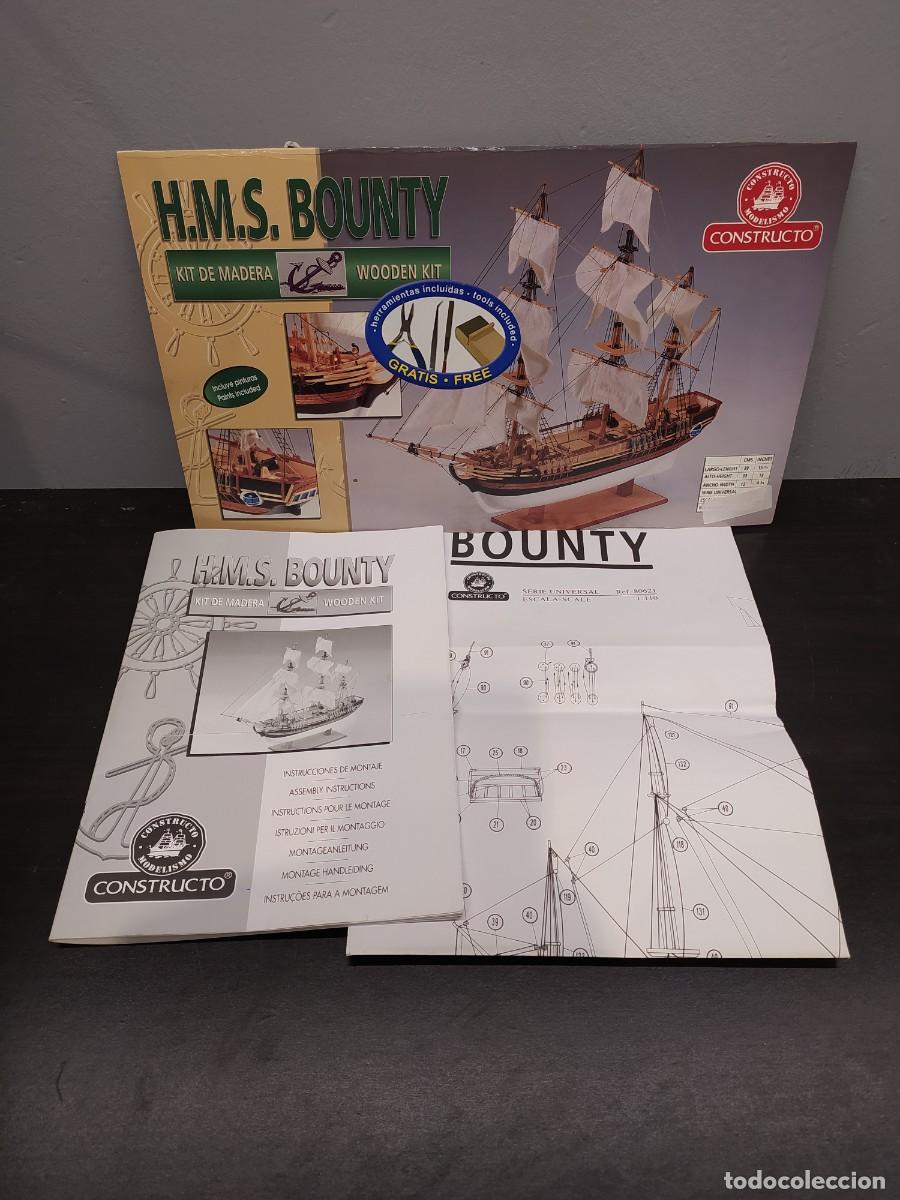 Maquetas: CONSTRUCTO H.M.S. BOUNTY PLANOS MODELISMO NAVAL BARCO-