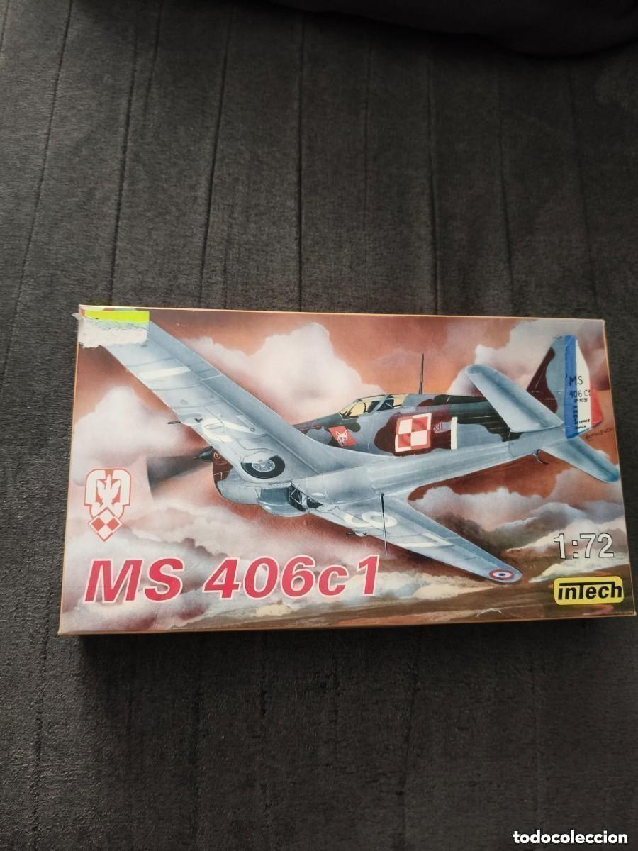Models: Maqueta Avion MS 406 c1 intech 1/72 escala Made in Poland
