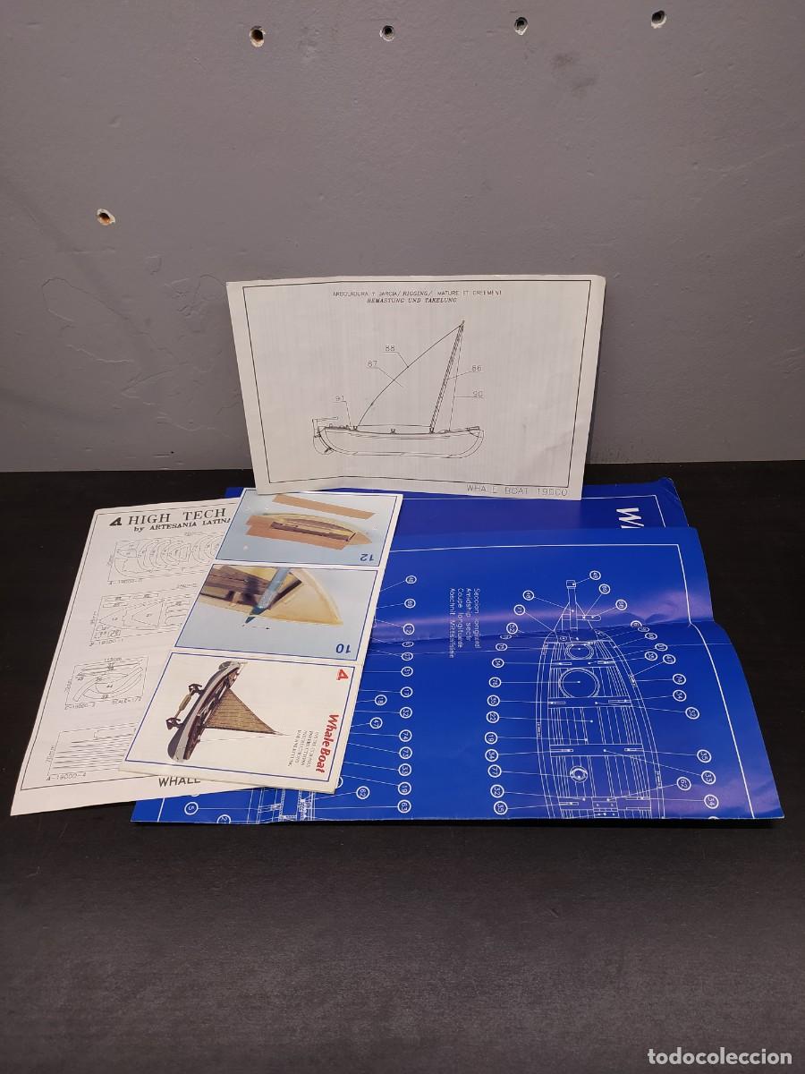 Maquetas: ARTESANIA LATINA WHALE BOAT PLANOS MODELISMO NAVAL BARCO-