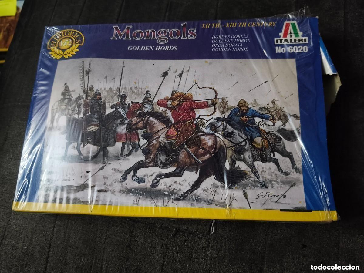 Macchiette: FIGURAS Italeri Mogols Golden Hords Plastic Figures 1/72 Scale 6020