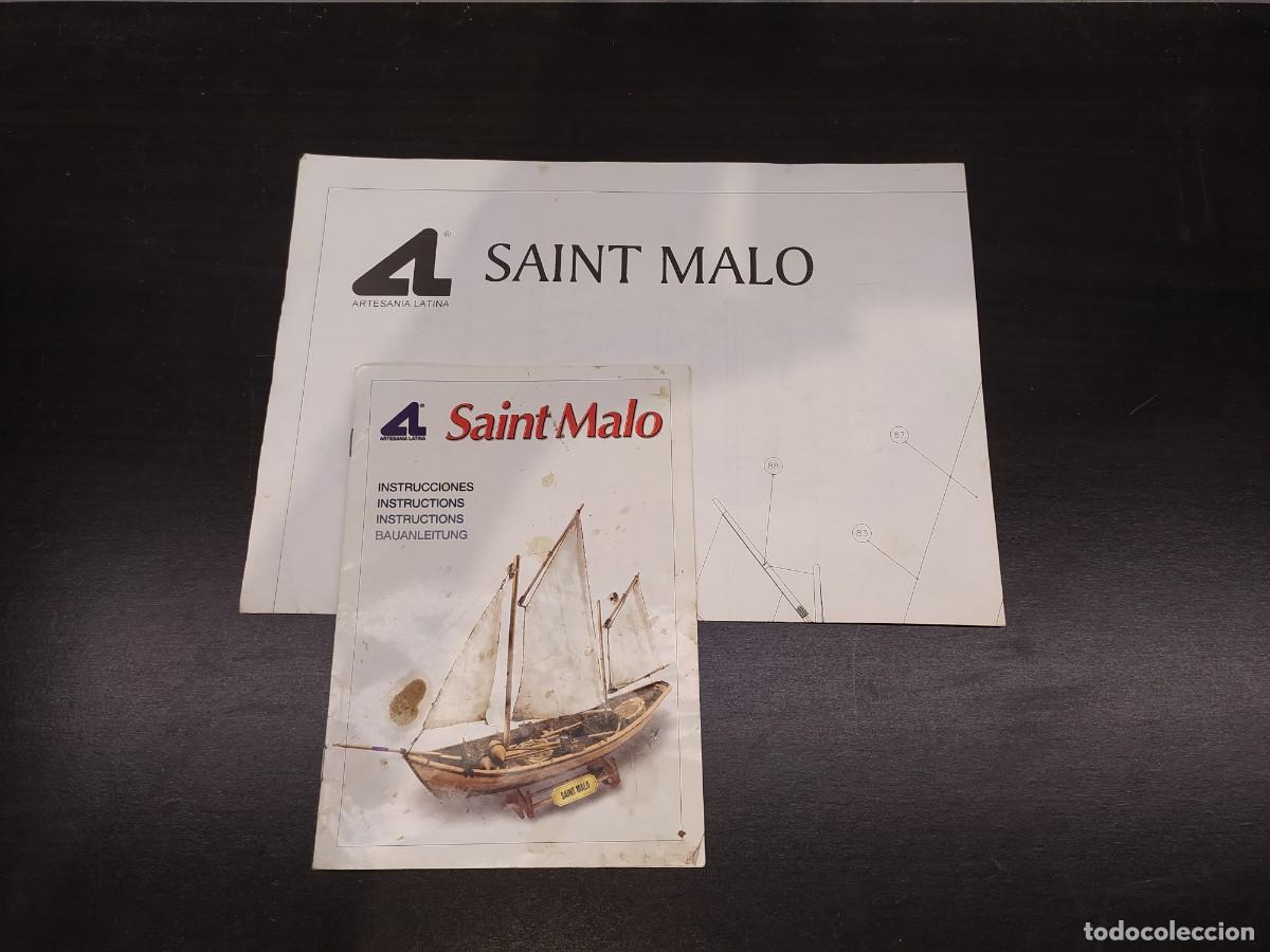 Maquetas: ARTESANIA LATINA SAINT MALO PLANOS MODELISMO NAVAL BARCO-