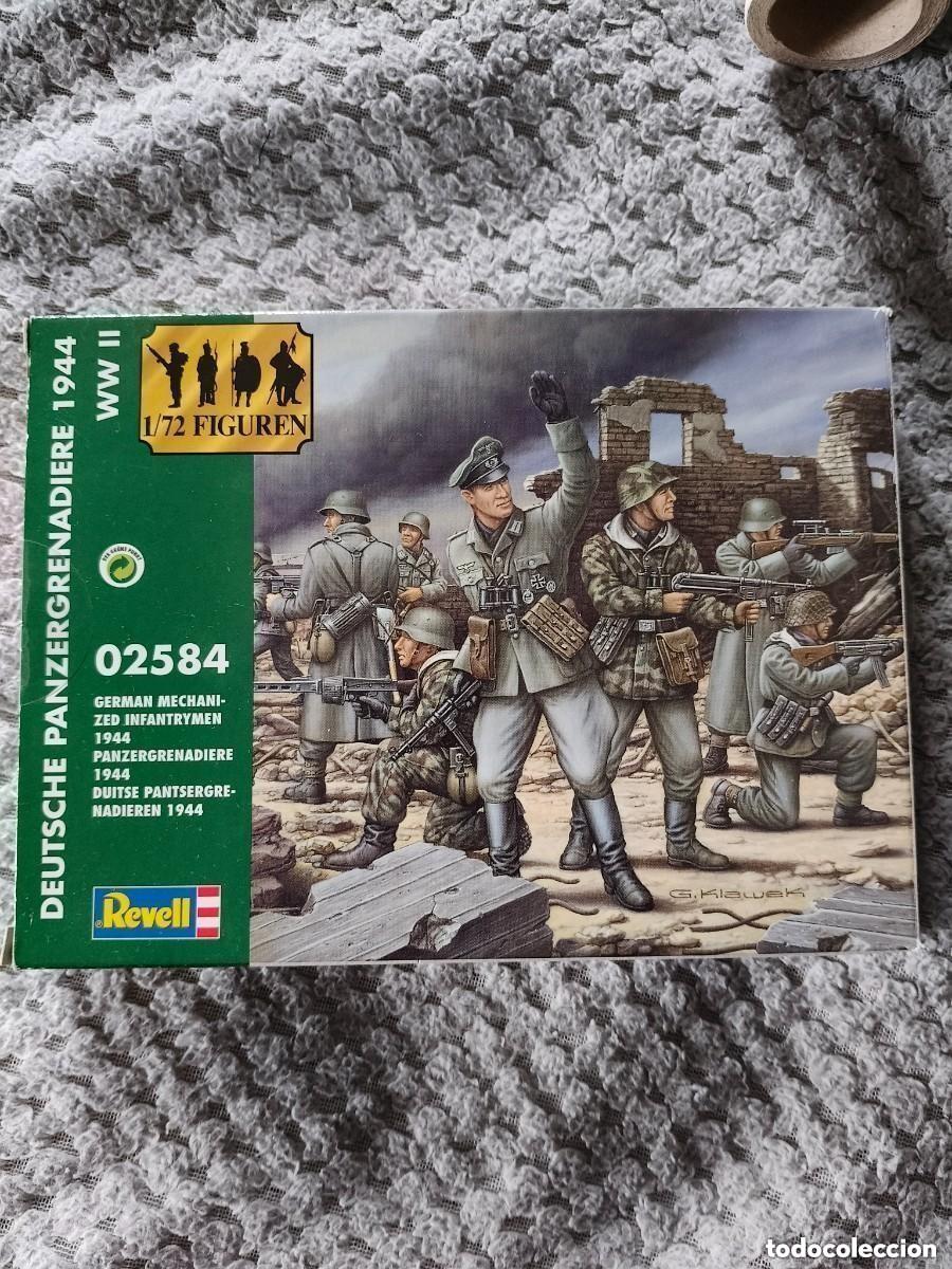 Macchiette: MAQUETA REVELL DEUSCHE PANZERGRINADIERE 1944, 48 PIEZAS ESCALA 1/72 FIGUREN