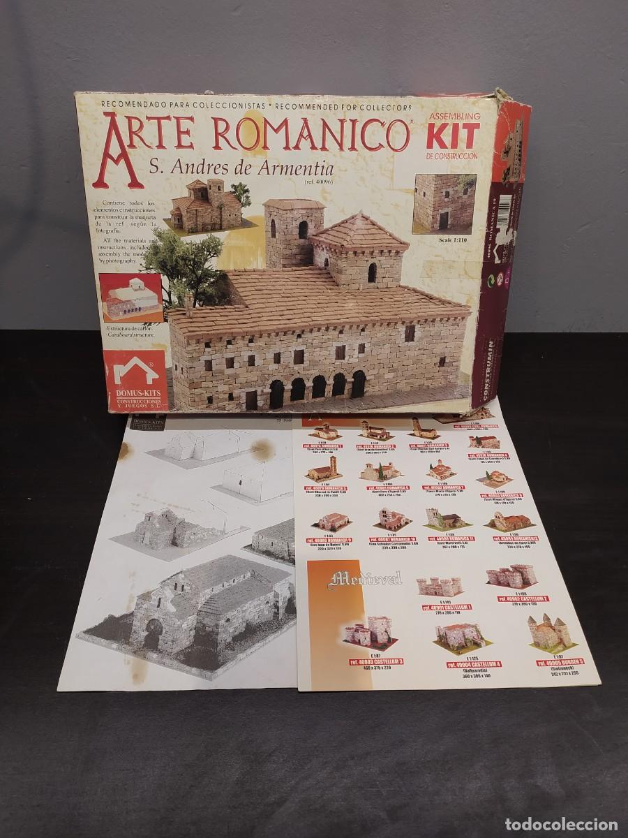 Maquetas: DOMUS KIT SANT ANDRES DE ARMENTIA CAJA VACIA Y INSTRUCCIONES KIT CONSTRUCCION MODELISMO CASA