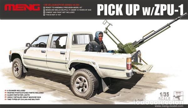 Maquetas: MENG - Pick Up with ZPU-1 1/35 VS001