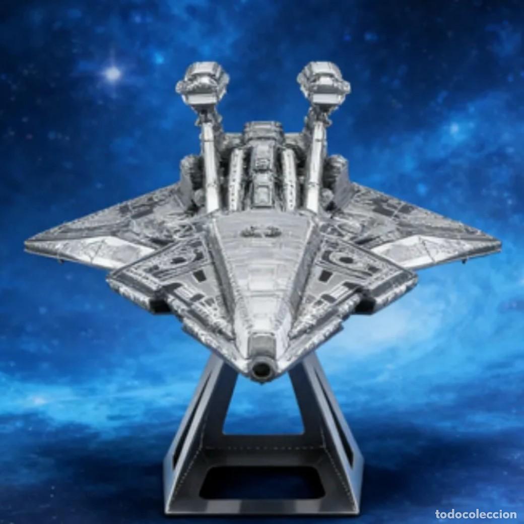 Maquettes: MAQUETA DESTRUCTOR ESTELAR CLASE HUNTER EN ACERO 3D PARA MONTAJE SIN PEGAMENTO
