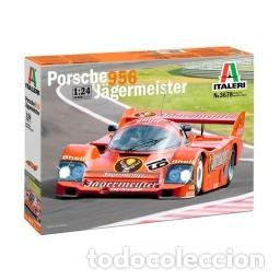 Maquetas: Maqueta Italeri Coche de carreras Porsche 956 J&auml;germeister 1:24 NOVEDAD