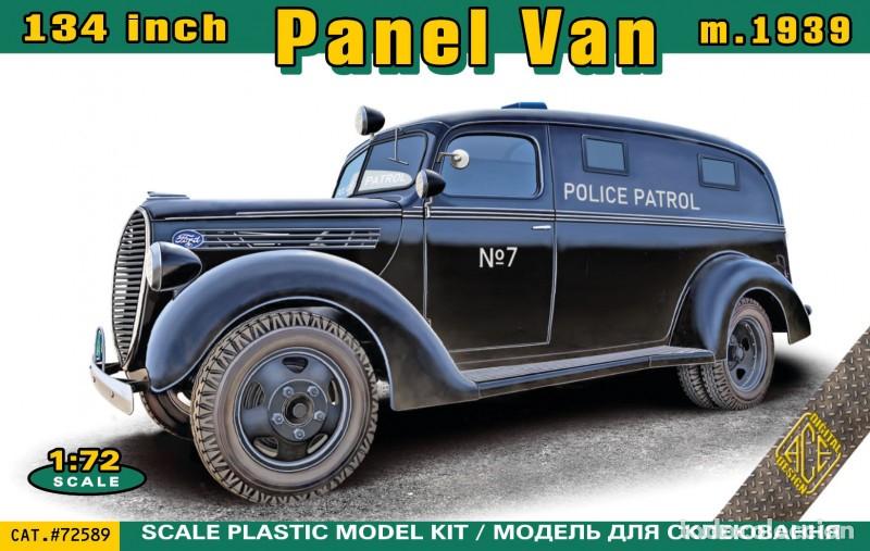 Maquetas: ACE - Ford Panel Van 134 inch m.1939 LEER DESCRIPCION 1/72 72589