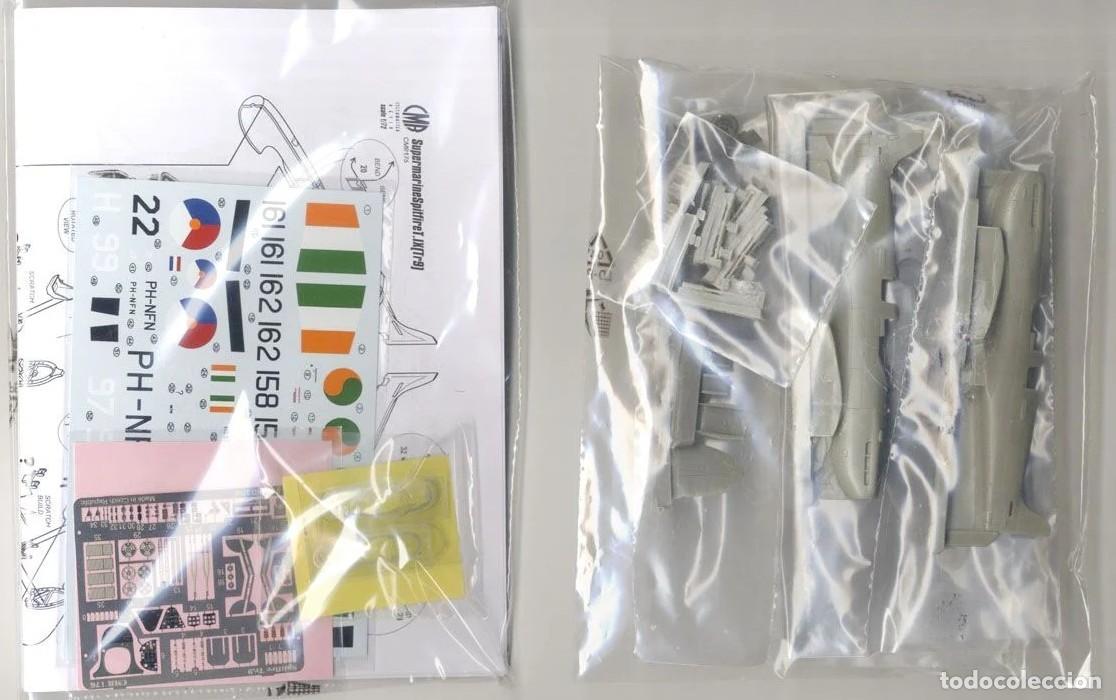 Maquetas: CMR - Supermarine Spitfire Tr.9 1/72 176 RARO - Foto 3