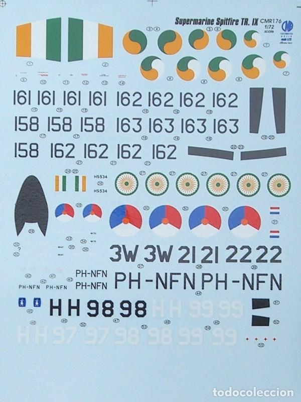 Maquetas: CMR - Supermarine Spitfire Tr.9 1/72 176 RARO - Foto 4