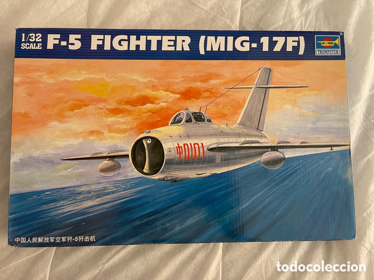 Maquetas: F-5 FIGHTER ( MIG-17 ) set extra de calcas y asiento en resina 1:32 TRUMPETER 02205 maqueta avi&oacute;n