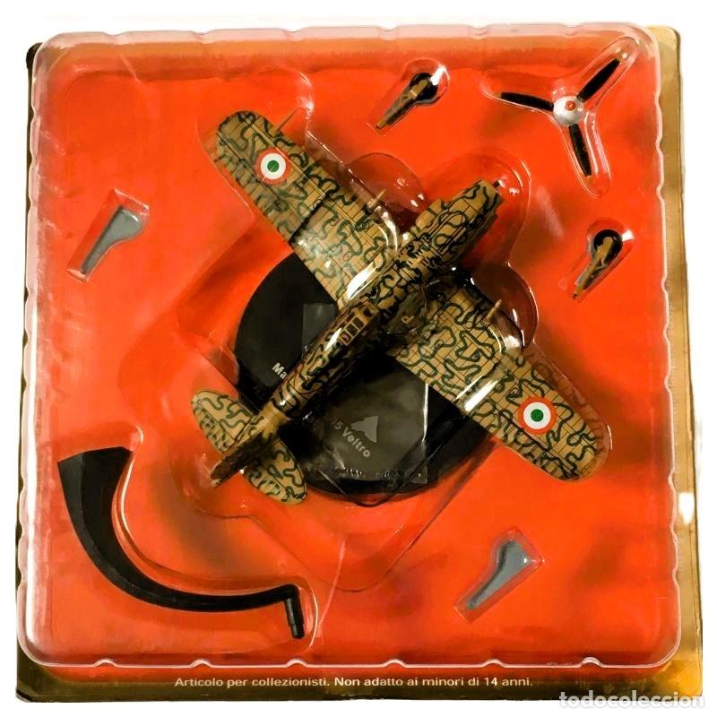 Maquetas: Macchi MC 205 Veltro, 51&ordm; Stormo, Fuerza A&eacute;rea Cobeligerante Italiana. 1:72 Altaya Aviones II Guerra
