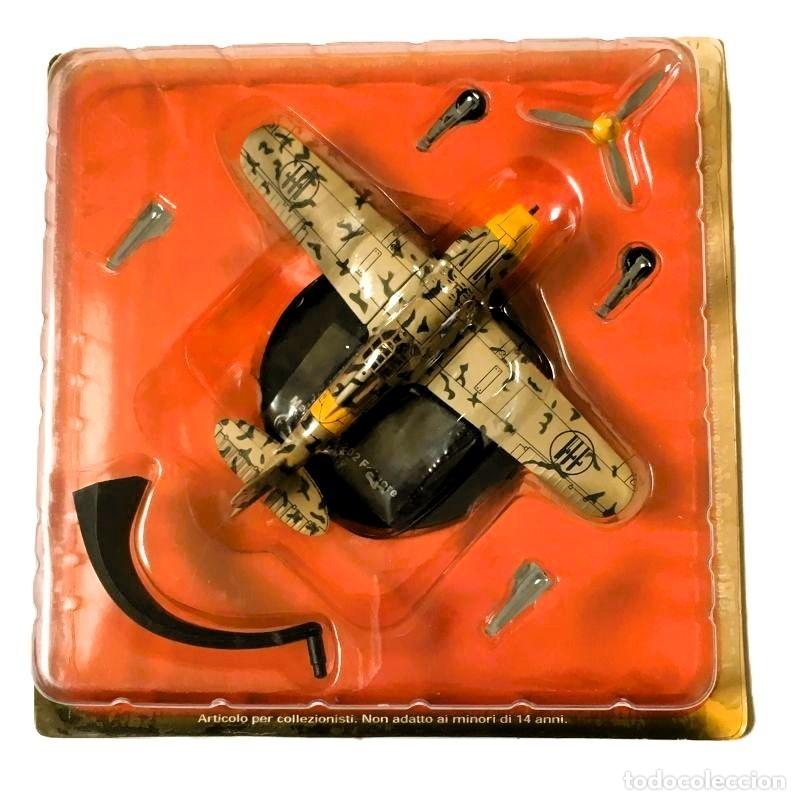 Maquetas: Macchi MC 202 Folgore, 356&ordm; Squadriglia. Rusia, 1942. 1:72 Altaya, Aviones Combate II Guerra Mundial