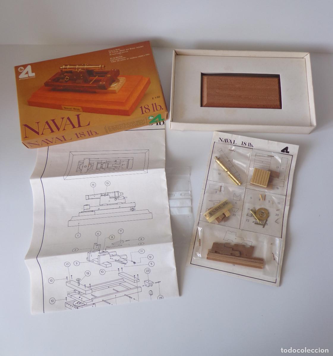 Maquetas: Artesan&iacute;a latina artiller&iacute;a ca&ntilde;&oacute;n naval 18 lb. maqueta escala 1:50 modelismo naval NUEVO
