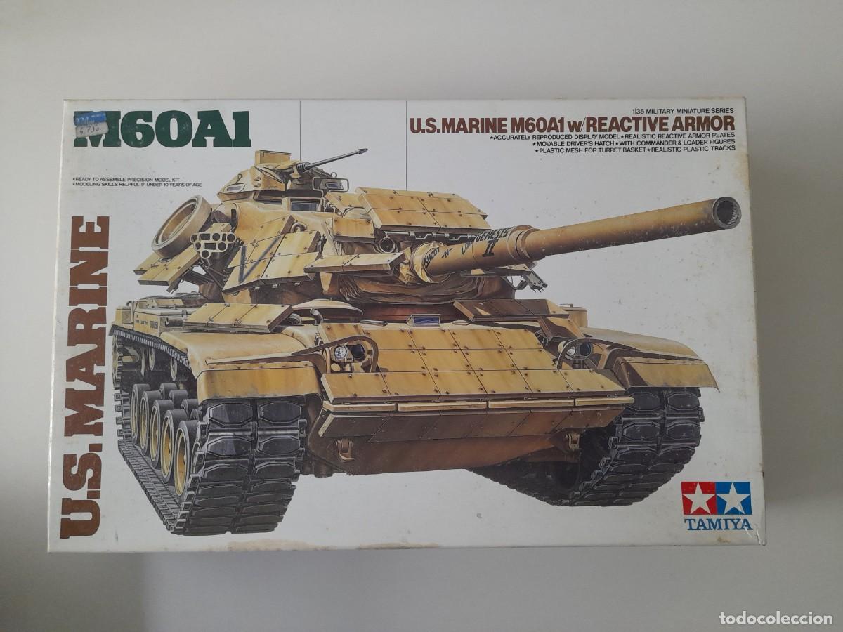 Maquetas: Maqueta para montar del carro de combate M-60A1 del USMC