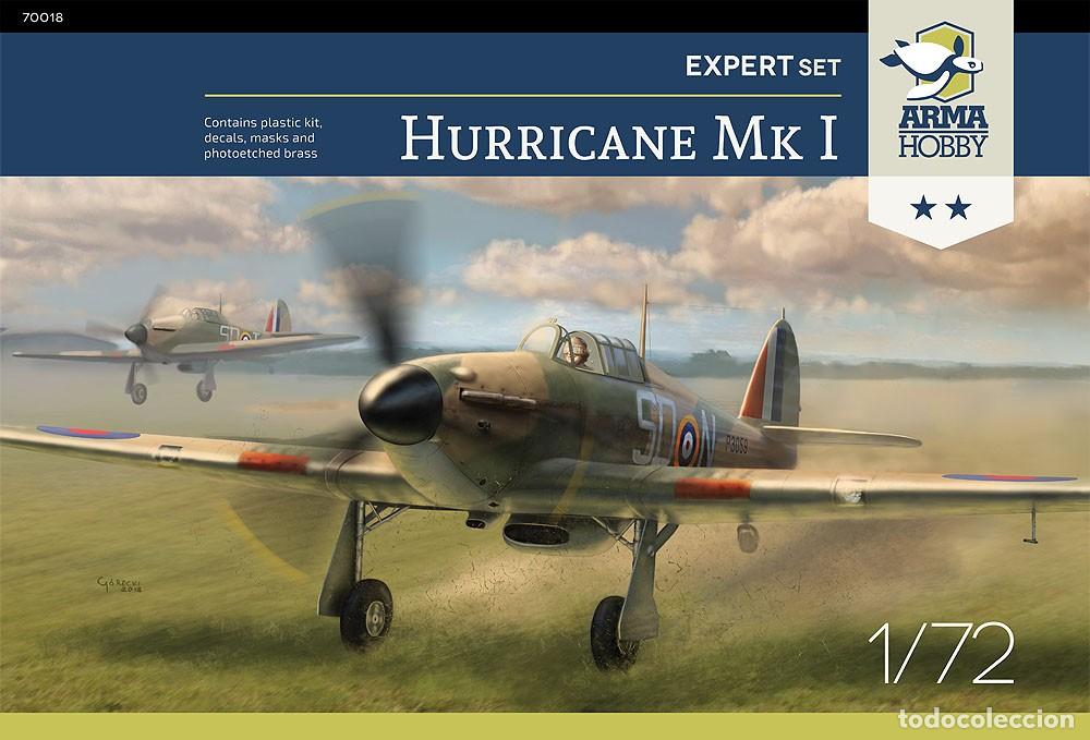 Maquetas: ARMA HOBBY - Hurricane Mk I Expert Set LEER DESCRIPCION 1/72 70019