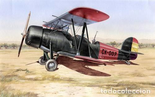 Maquetas: AZUR - Koolhoven FK-51 Spanish version LEER DESCRIPCION 1/72 A064 72064