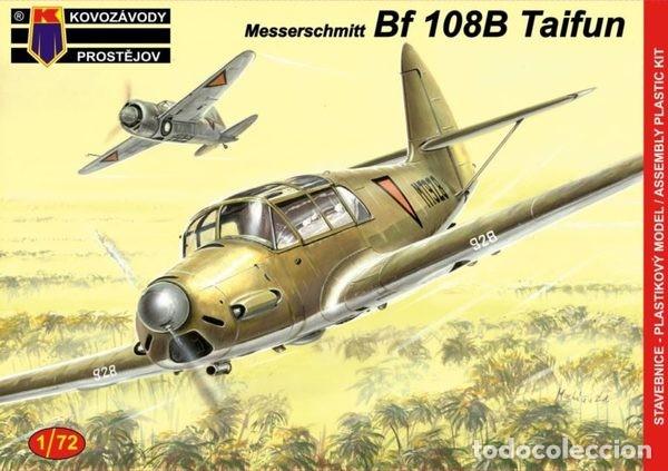 Maquetas: KOVOZAVODY - Messerschmitt Bf 108B Taifun LEER DESCRIPCION 1/72 KPM 0082