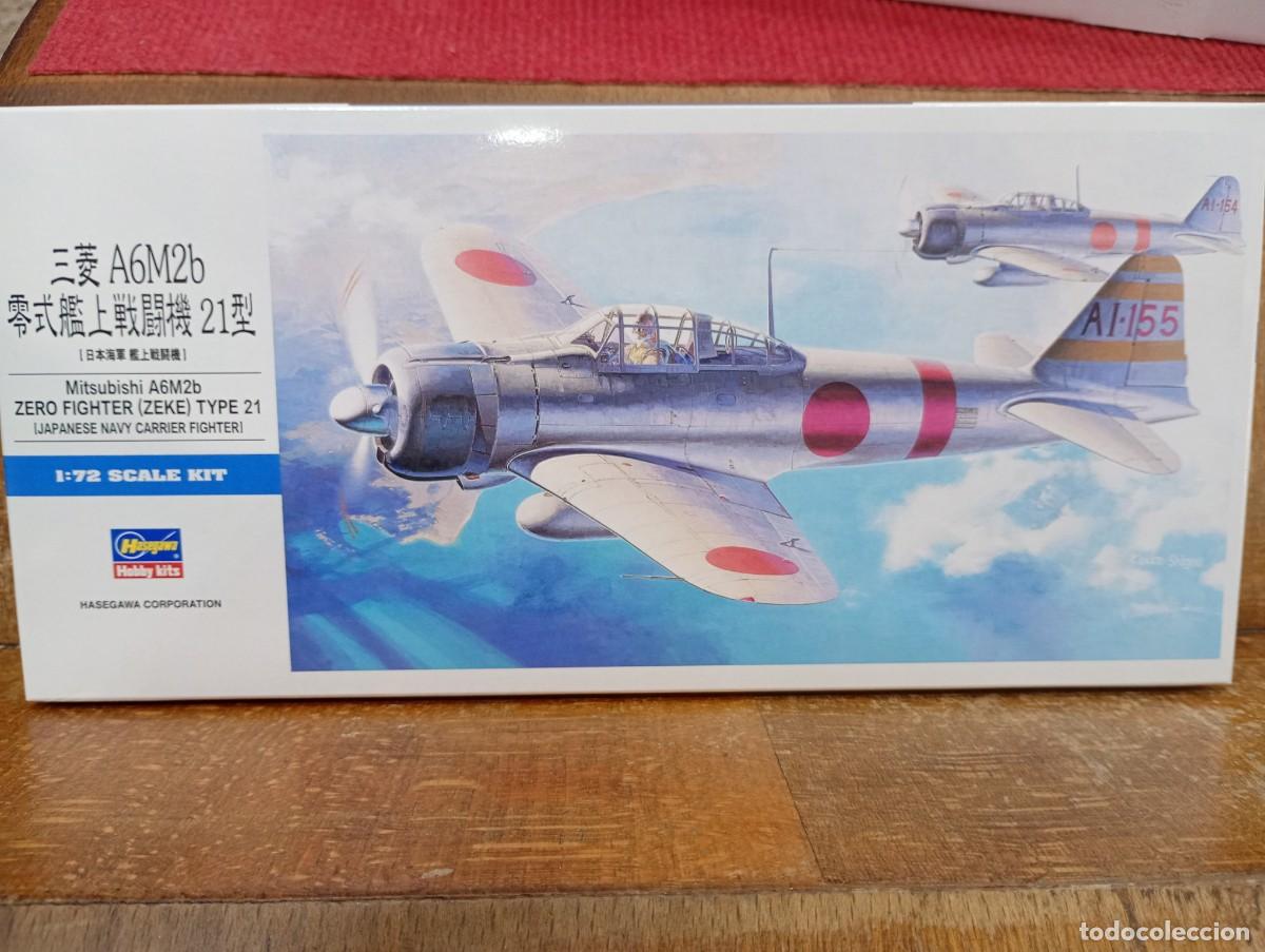 Maquetas: Maqueta 1/72 Caza Japon&eacute;s ZERO 2&ordf; GM. Hasegawa.