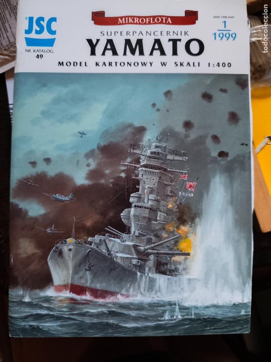 Maquetas: Yamato. Recortable. JSC.