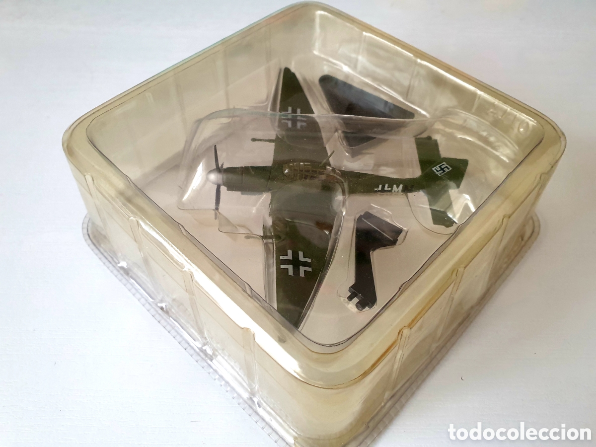 Maquetas: AVIONES EN COMBATE : MAQUETA EN METAL ESCALA 1/100 AVION ALEMAN JUNKER JU87 JU- 87 STUKA III REICH