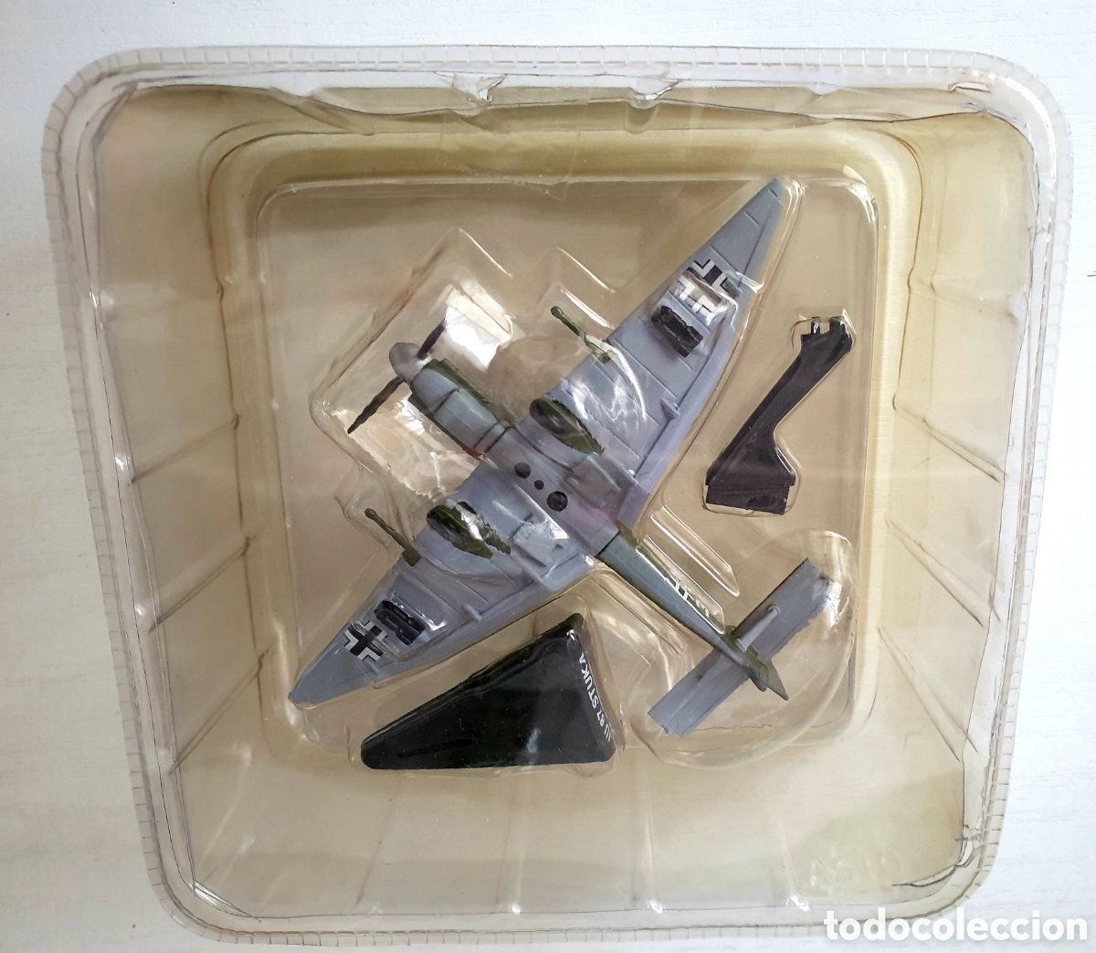 Maquetas: AVIONES EN COMBATE : MAQUETA EN METAL ESCALA 1/100 AVION ALEMAN JUNKER JU87 JU- 87 STUKA III REICH