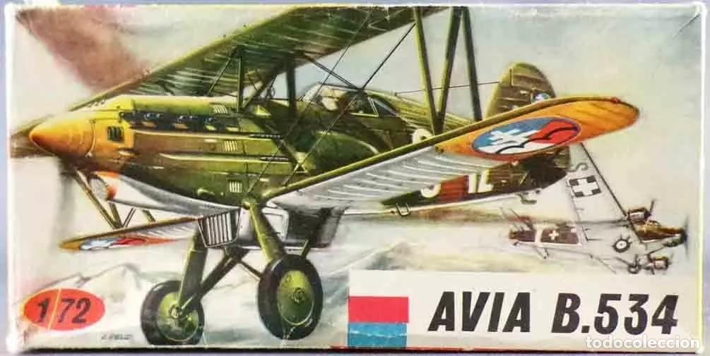 Maquetas: KOVOZAVODY - Avia B.534 1/72 KPM 2