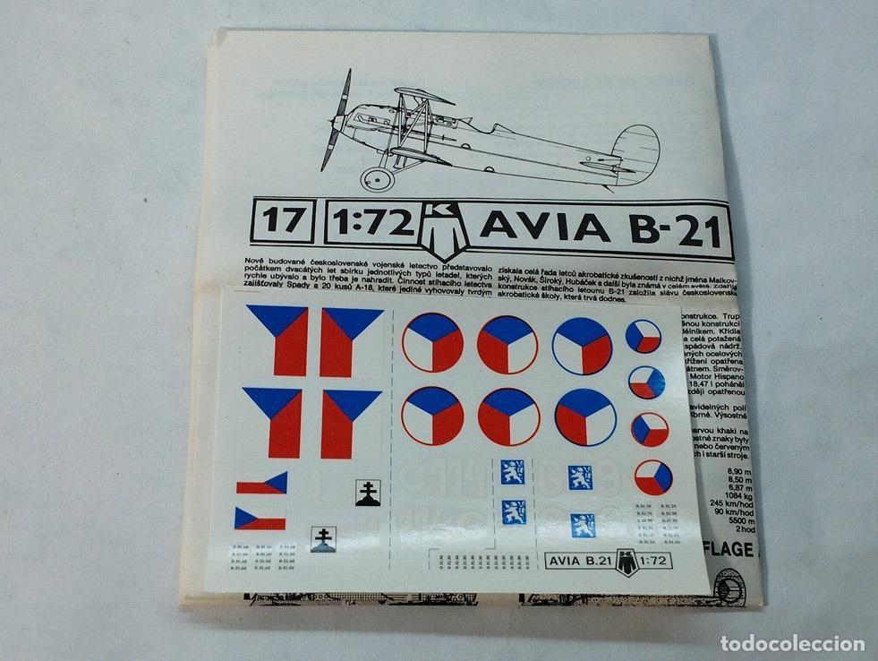 Maquetas: KOVOZAVODY - AVIA B.21 1/72 KPM 17 - Foto 2
