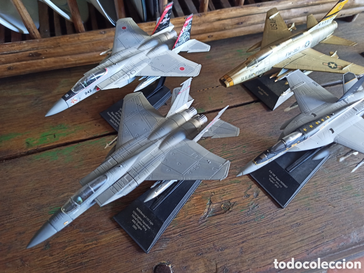 Maquetas: Lote de aviones de combate a escala (con defectos) - Foto 2