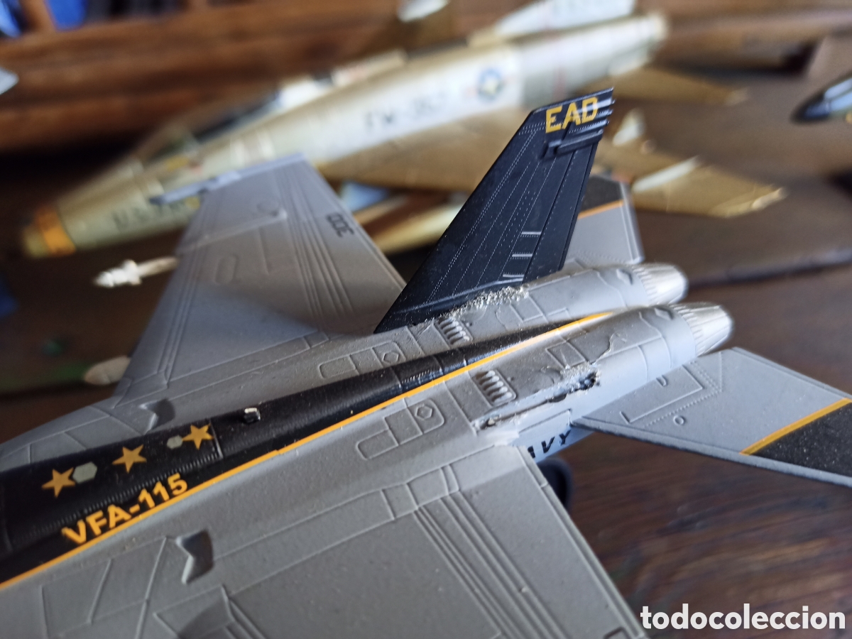 Maquetas: Lote de aviones de combate a escala (con defectos) - Foto 5