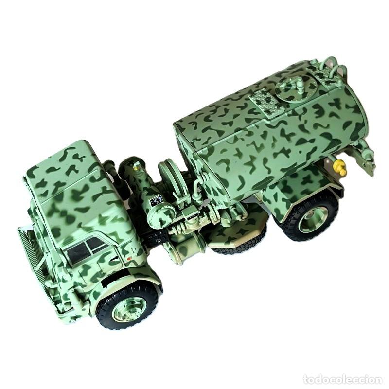 Maquetas: CAMIONES PEGASO ESCALA 1/43 SALVAT (PEG 027) 3045 D CISTERNA EA-0156-3 EJ&Eacute;RCITO DEL AIRE ESPA&Ntilde;A 1966