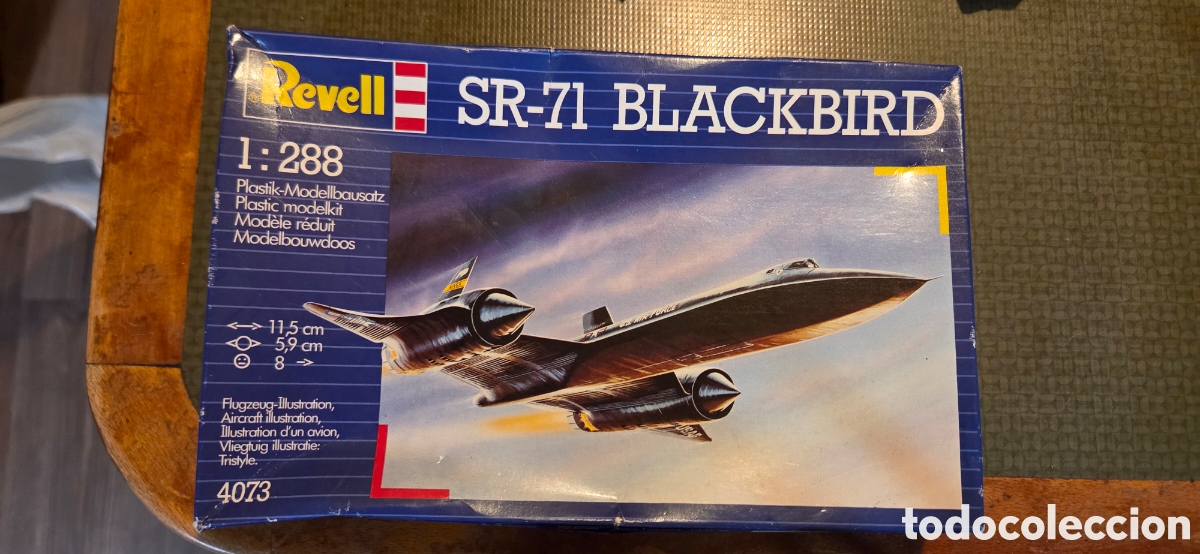 Maquetas: Maqueta Avi&oacute;n SR-71 Blackbird