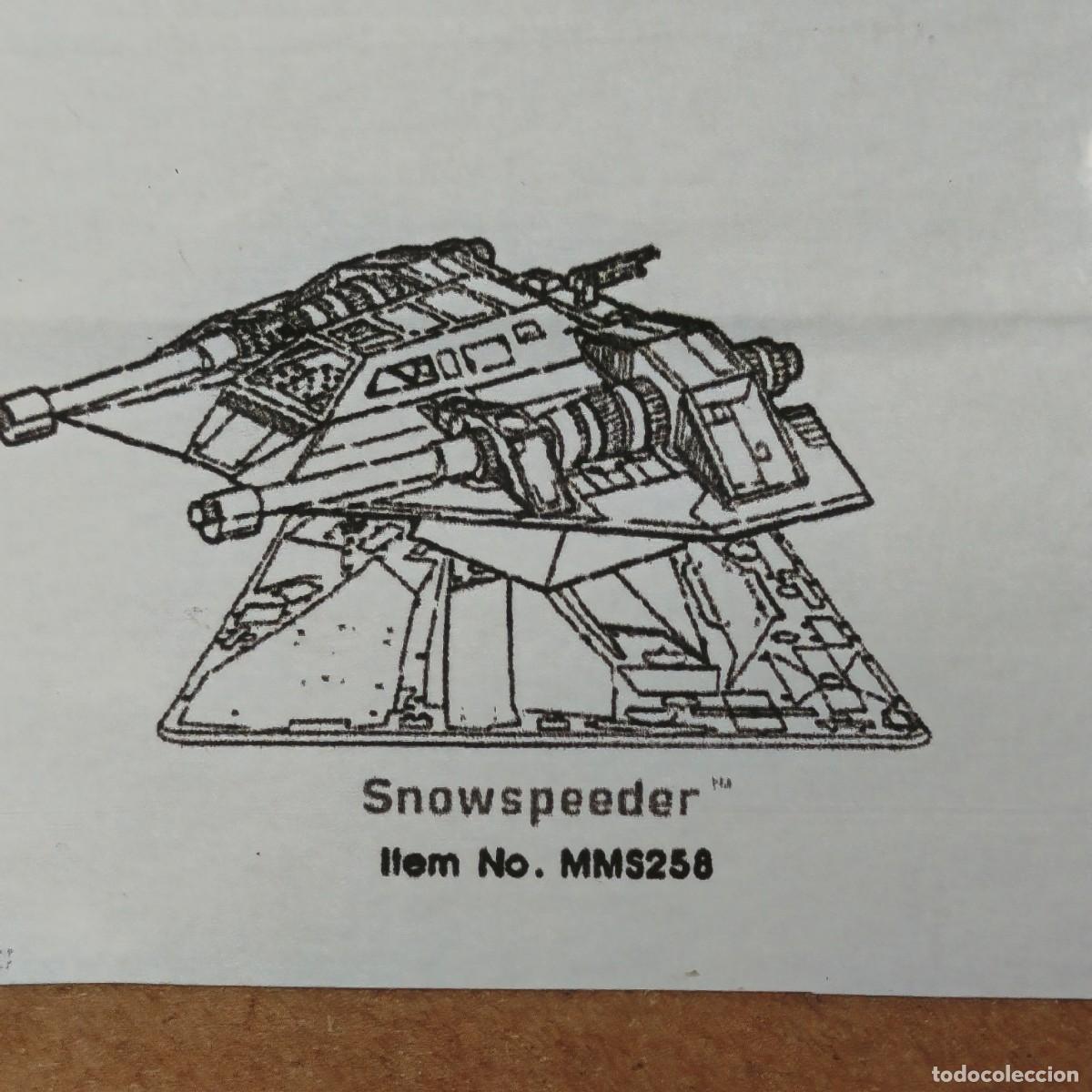 Maquettes: MAQUETA NAVE SNOWSPEEDER EN ACERO 3D PARA MONTAR SIN PEGAMENTO