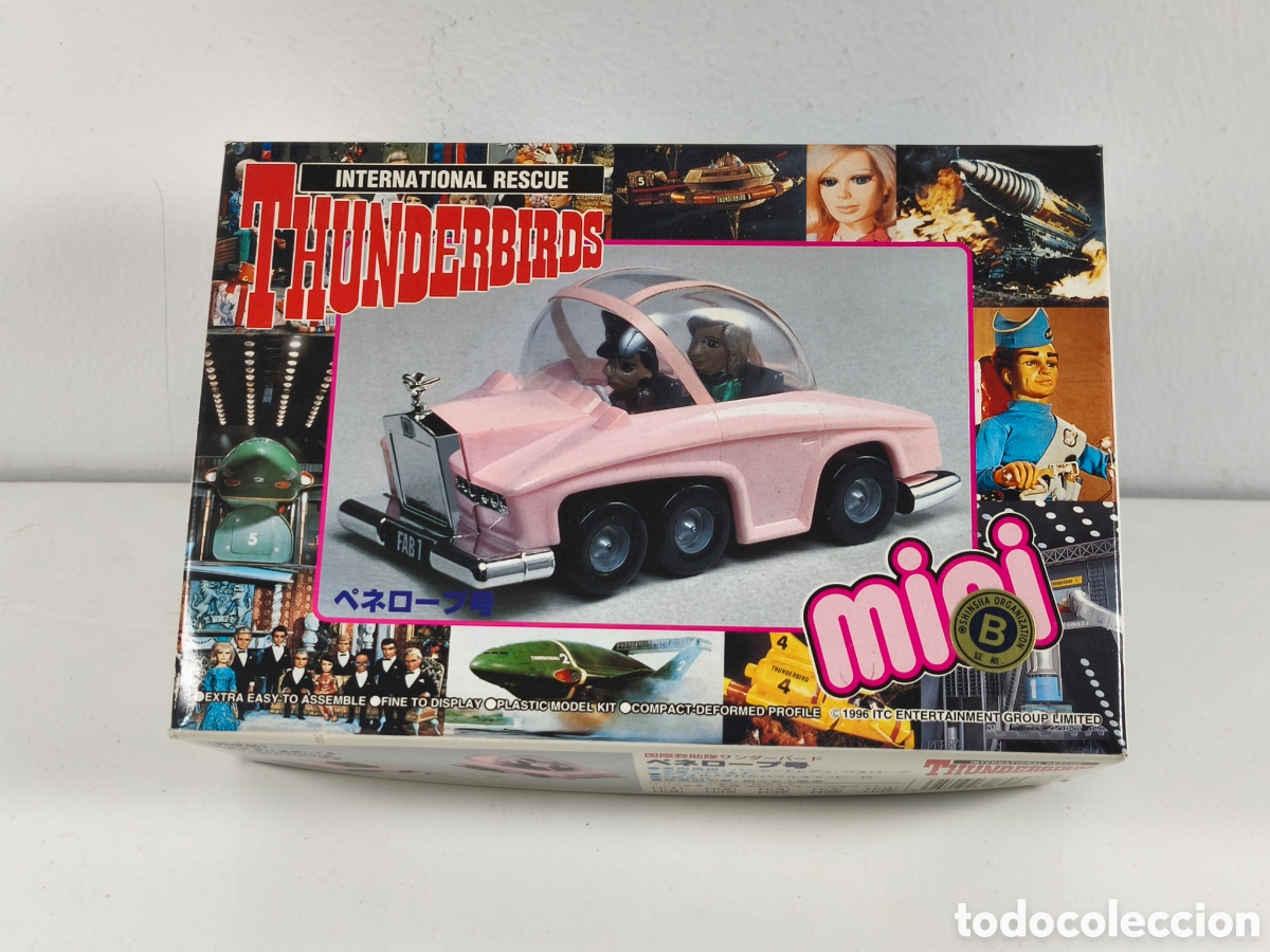 Maquetas: Thunderbirds Mini FAB-1 con lady Penelope y Parker de Imai Bandai serie TV a&ntilde;os 90