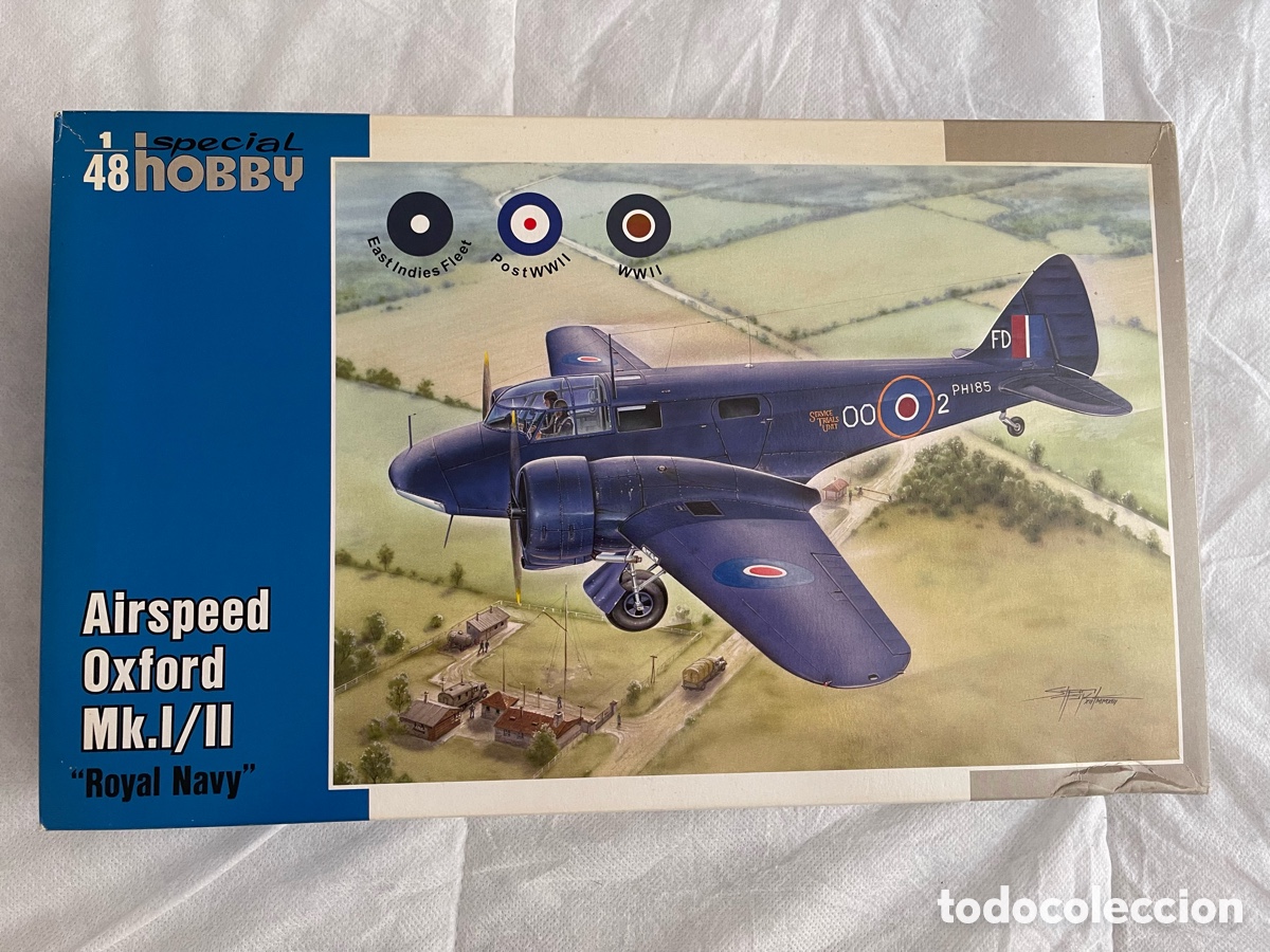 Maquetas: Airspeed Oxford Mk.I/II Royal Navy 1:48 SPECIAL HOBBY SH48152 maqueta avi&oacute;n